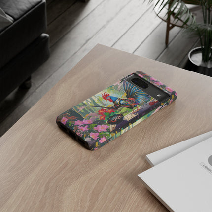 Cyberpunk Rooster Phone Cases