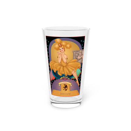 November & Topaz Zodiac Acrylic Pint Glass