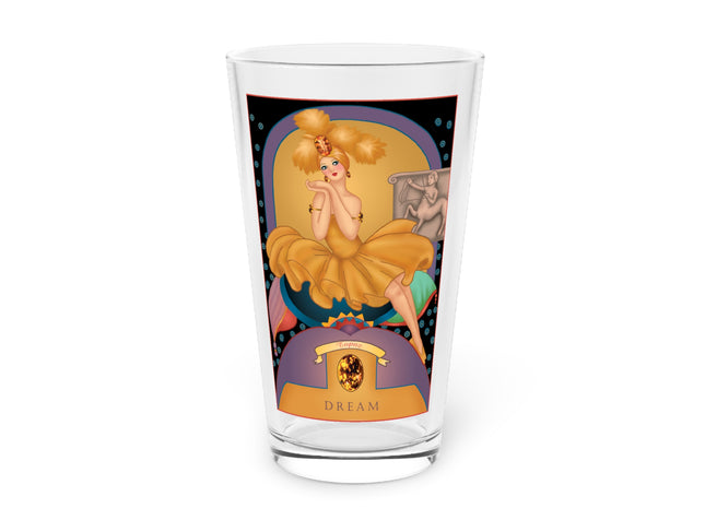 November & Topaz Zodiac Acrylic Pint Glass