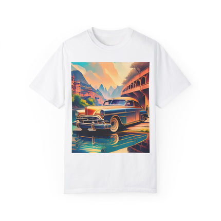 1953 Buick Roadmaster Unisex Garment-Dyed T-shirt