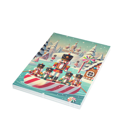 Nutcracker Candy-Striped Adventure Postcard Bundles (envelopes included)