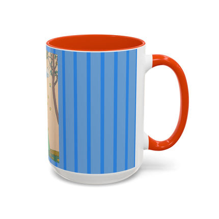 Le Verger by Georges Lepape Colorful Mugs (11oz, 15oz)