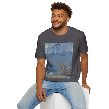 The Duel by Nicholas Roerich Softstyle T-Shirt