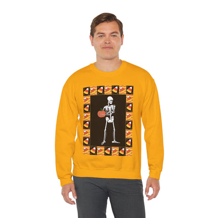 Candy Corn Skeleton Unisex Heavy Blend™ Crewneck Sweatshirt