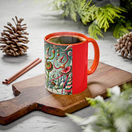 Christmas Ballet of the Absurd Colorful Mugs (11oz, 15oz)