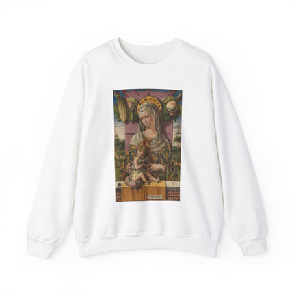 Madonna and Child by Carlo Crivelli Heavy Blend™ Crewneck Sweatshirt