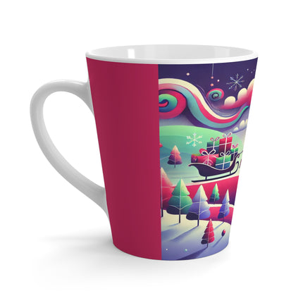 Festive Reindeer Flight Latte Mug