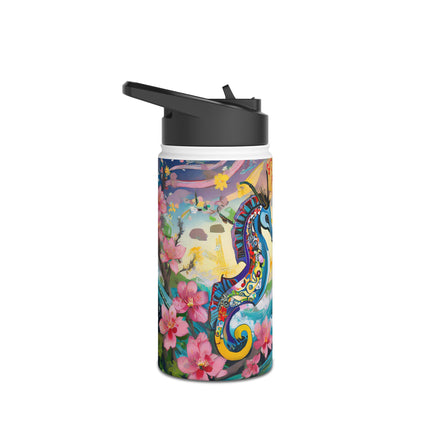 Seahorse Symphony Stainless Steel Water Bottle