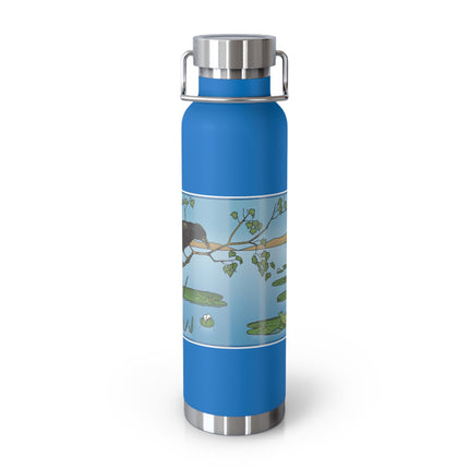 The Crow and the Frog Copper Vacuum Insulated Bottle, 22oz