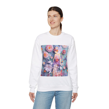 Aster Fairy Unisex Heavy Blend™ Crewneck Sweatshirt