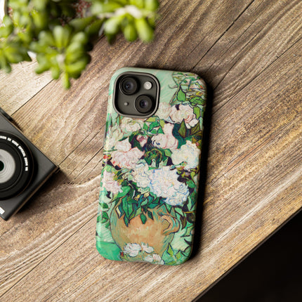 Roses by Vincent Van Gogh Phone Cases