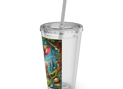 Fawn Defender Sunsplash Tumbler with Straw, 16oz