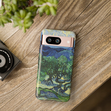 Olive Trees by Vincent Van Gogh Phone Cases