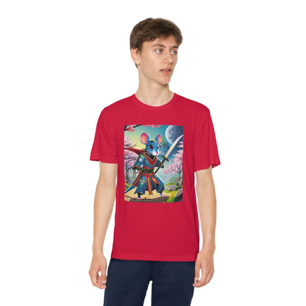 Cyber Samurai Rat Youth Competitor Tee