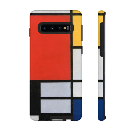Composition with Red, Yellow, Blue, and Black by Piet Mondrian Phone Cases