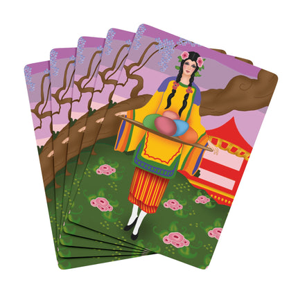 Elegance and Blooms Playing Cards