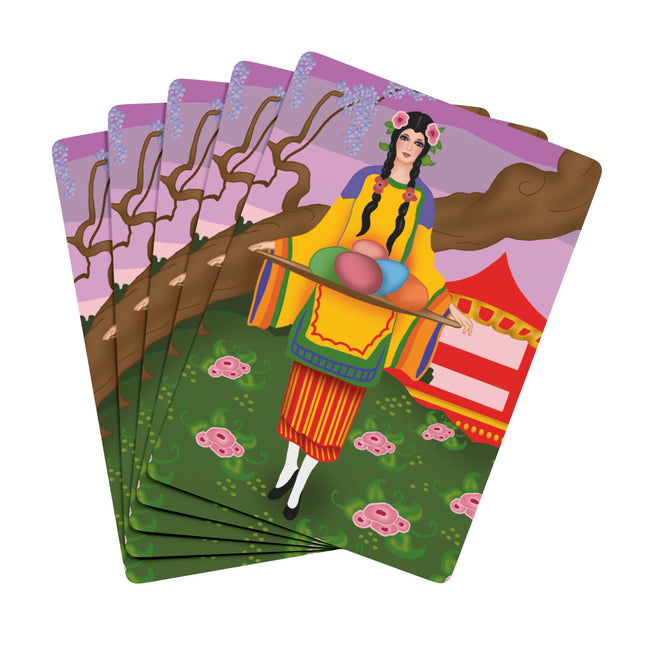Elegance and Blooms Playing Cards