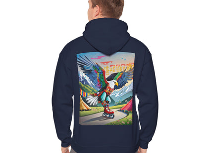Eagle Skater – Heavy Blend™ Hooded Sweatshirt