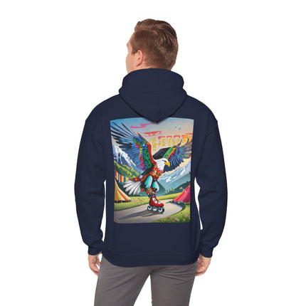 Eagle Skater – Heavy Blend™ Hooded Sweatshirt