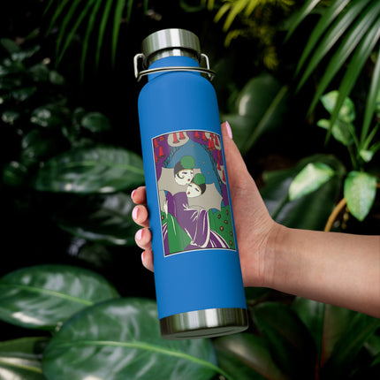 Two Pierrots Copper Vacuum Insulated Bottle, 22oz