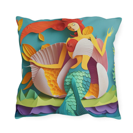 Charming Mermaid Outdoor Pillows