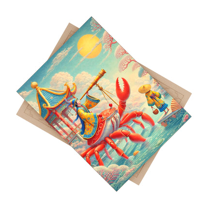 The Celestial Crab Navigator Ceramic Tile