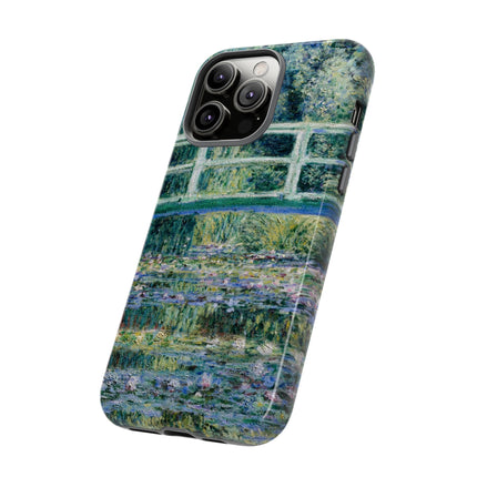 Water Lilies and Japanese Bridge by Claude Monet Phone Cases