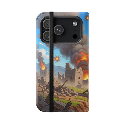 🐦✈️ The Cardinal Dive Bomber Flip Case – Bold Flight & Fearless Adventure