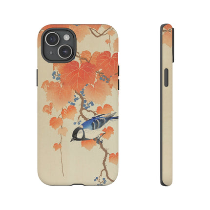 Japanese Bird and Branch by Ohara Koson Phone Cases