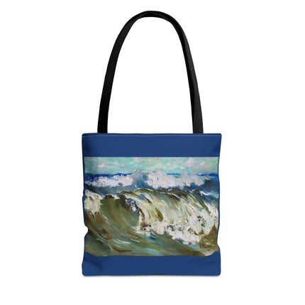 The Wave by Karl Hagemeister Tote Bag (AOP)