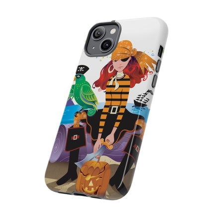 Moonlit Pirate Halloween Phone Cases