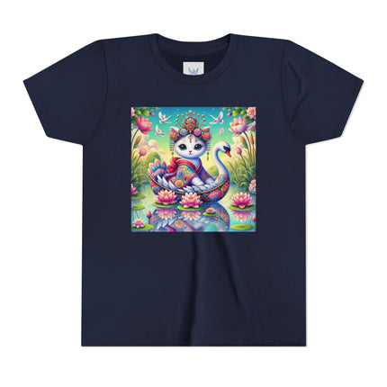 Geisha Kitten’s River Voyage Youth Short Sleeve Tee