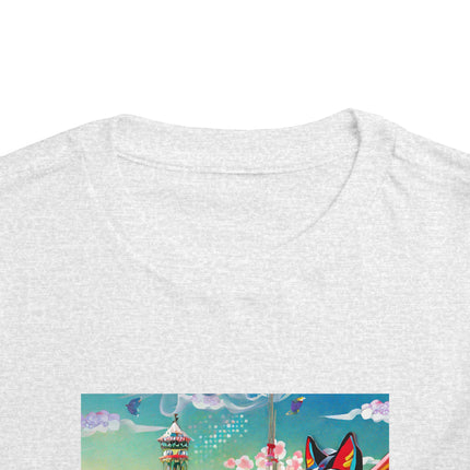 Kitsune Carnival Toddler Short Sleeve Tee