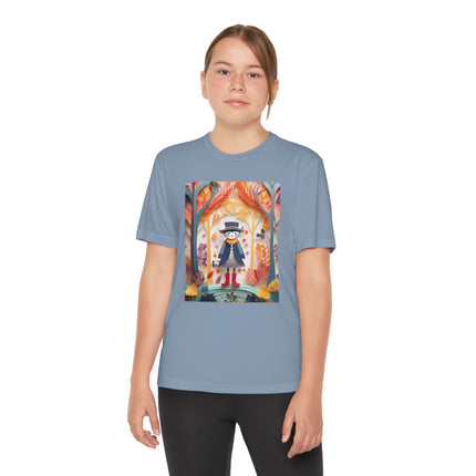 Cat in Boots in the Enchanted Forest Youth Competitor Tee
