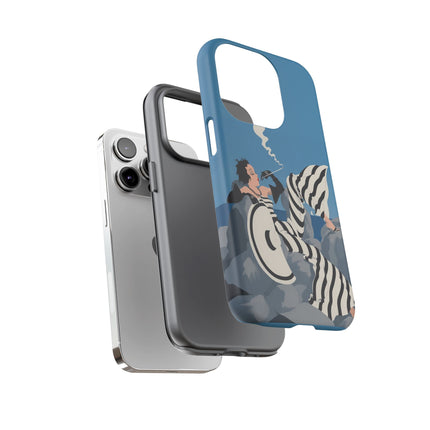 Art Deco Smoker Phone Case – Glamorous Lounging & Timeless Allure
