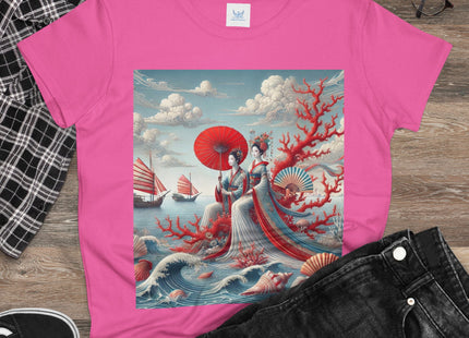 Ladies by the Quiet Sea Cotton Tee