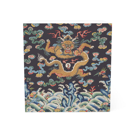Rank Badge with Dragon with Deer Hooves Note Cube