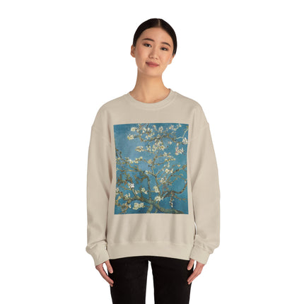Almond Blossom by Vincent van Gogh Heavy Blend™ Crewneck Sweatshirt
