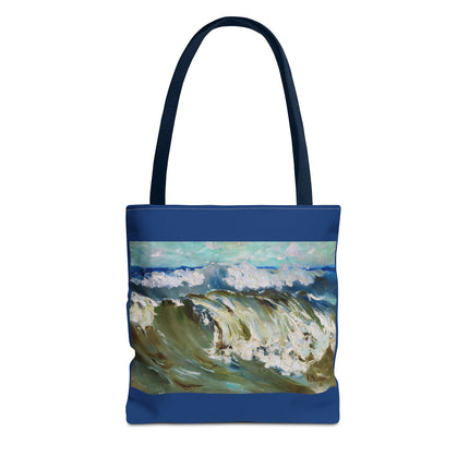 The Wave by Karl Hagemeister Tote Bag (AOP)