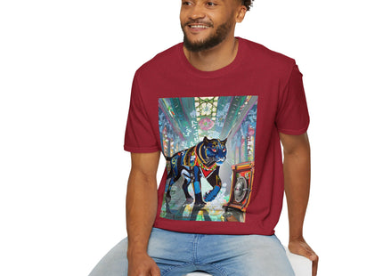 Cyber Panther's Hunt Softstyle T-Shirt