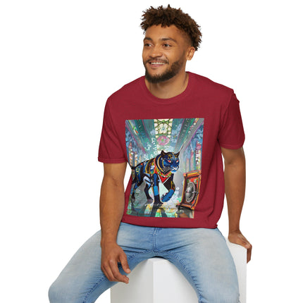 Cyber Panther's Hunt Softstyle T-Shirt