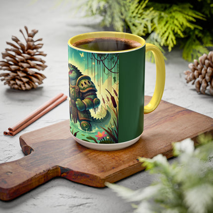 Swamp Tyrant Colorful Mugs (11oz, 15oz)