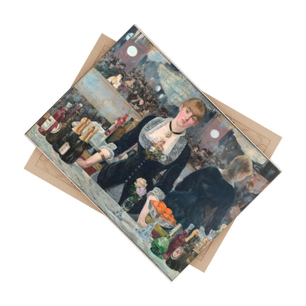 A Bar at the Folies-Bergère by Edouard Manet Ceramic Tile