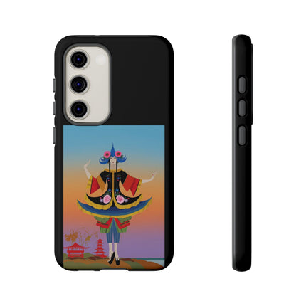 Colorful Dancer Phone Case – Vibrant Grace & Cultural Elegance