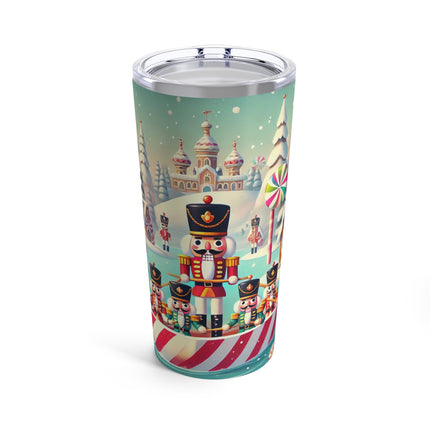Nutcracker Candy-Striped Adventure Tumbler 20oz
