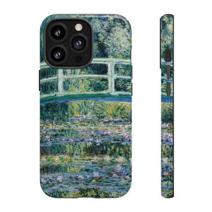 Water Lilies and Japanese Bridge by Claude Monet Phone Cases