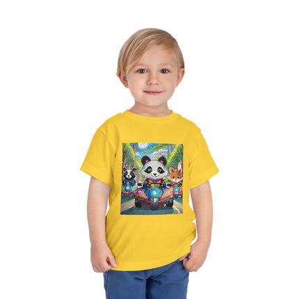 Bumper Car Bonanza Toddler Short Sleeve Tee