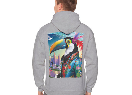 Cyber Toucan – Heavy Blend™ Hooded Sweatshirt