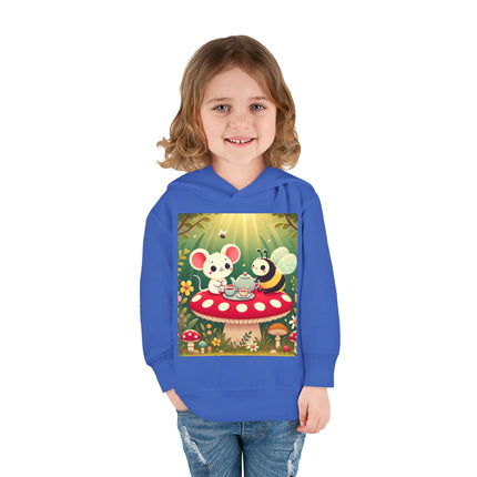 Tea Time Friends Toddler Pullover Fleece Hoodie