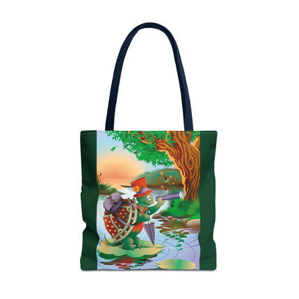 Turtle's Journey Tote Bag (AOP)
